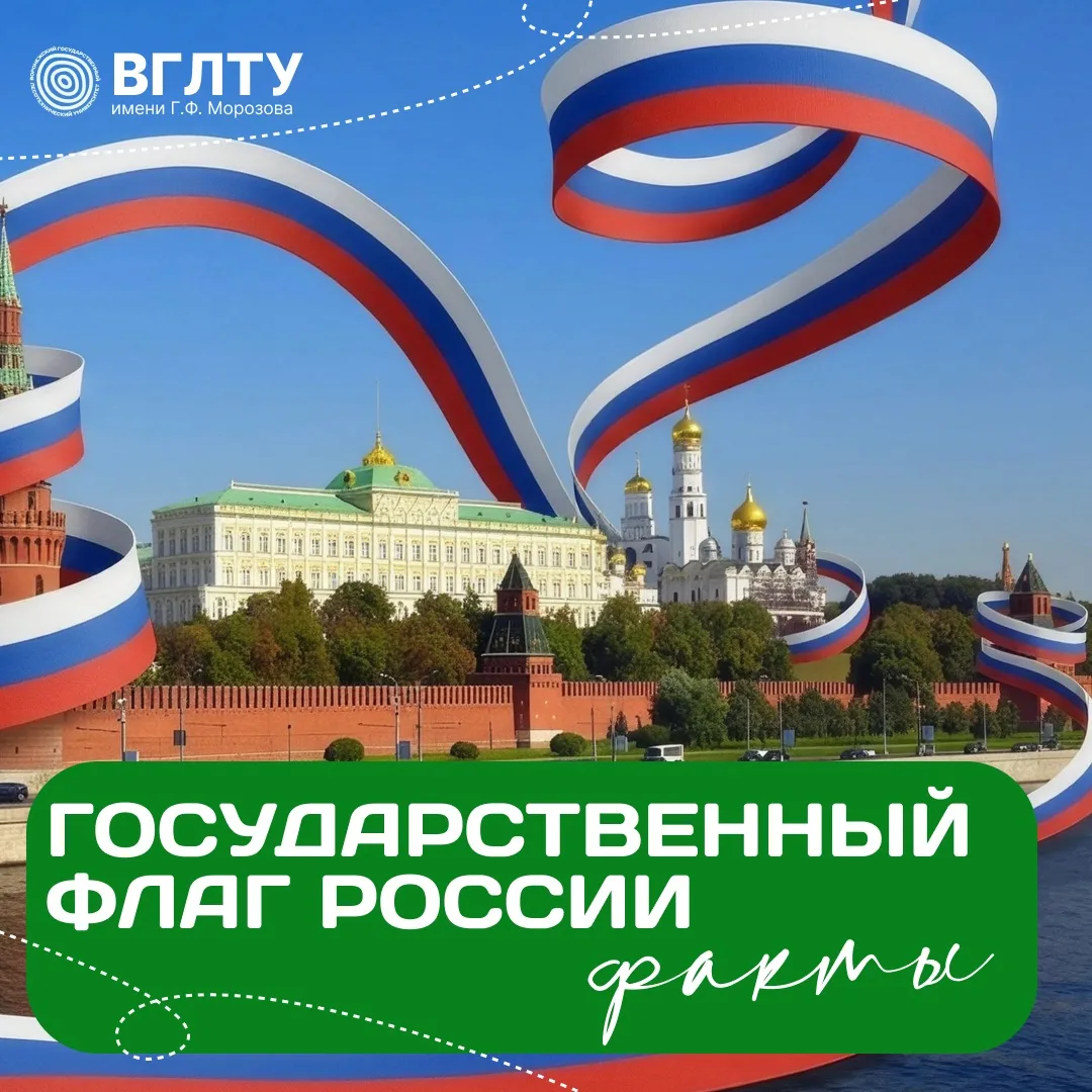 🇷🇺 Сегодня – День Государственного флага России