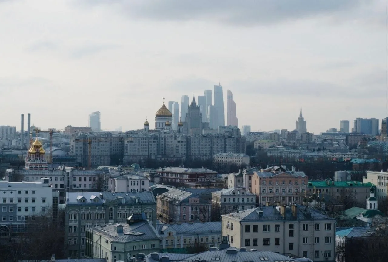 Красивая златоглавая Москва — сердце нашей огромной страны!