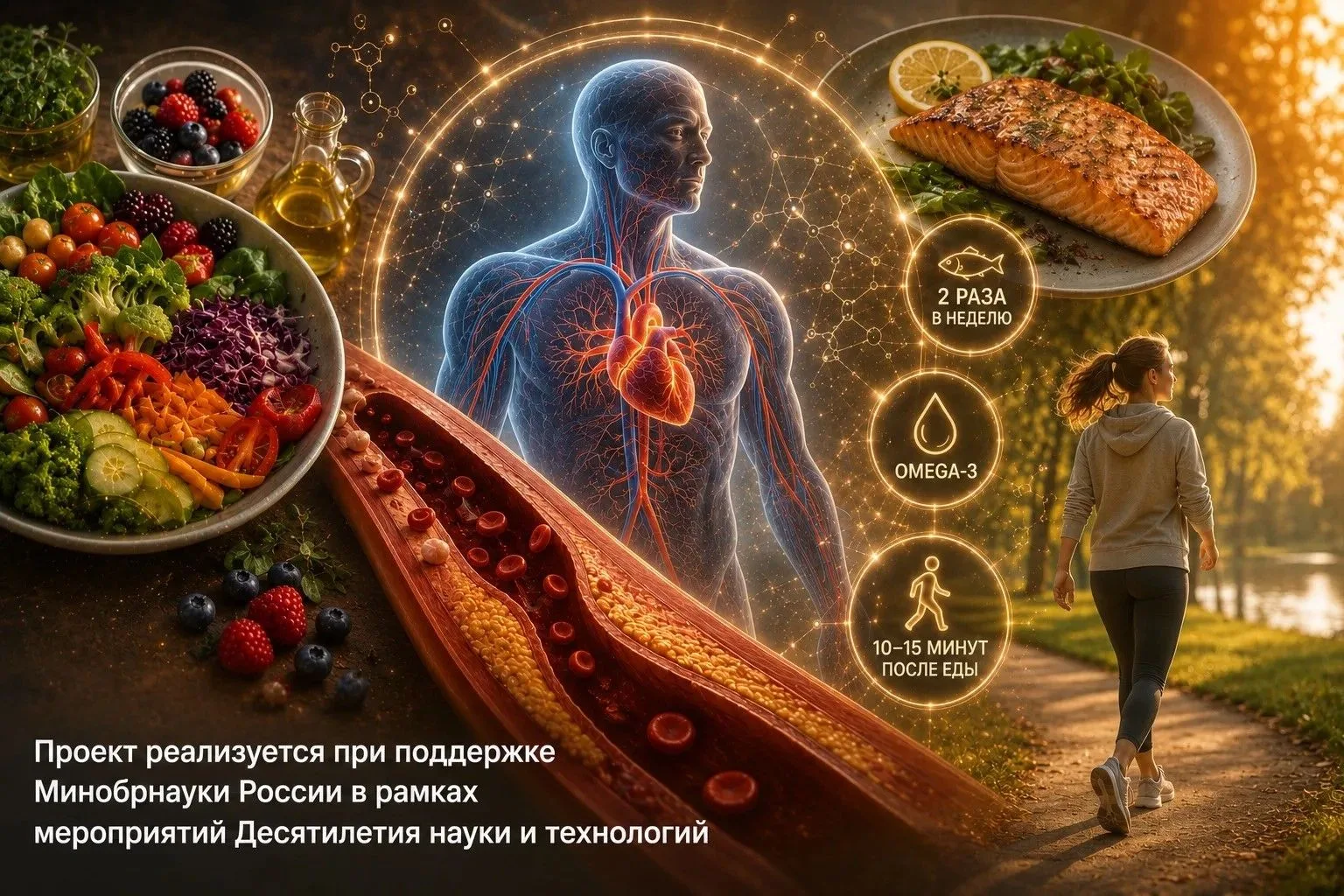 ❗️ Сосуды стареют быстрее, чем мы это замечаем

Мы не чувствуем повышение холестерина, ранние измене
