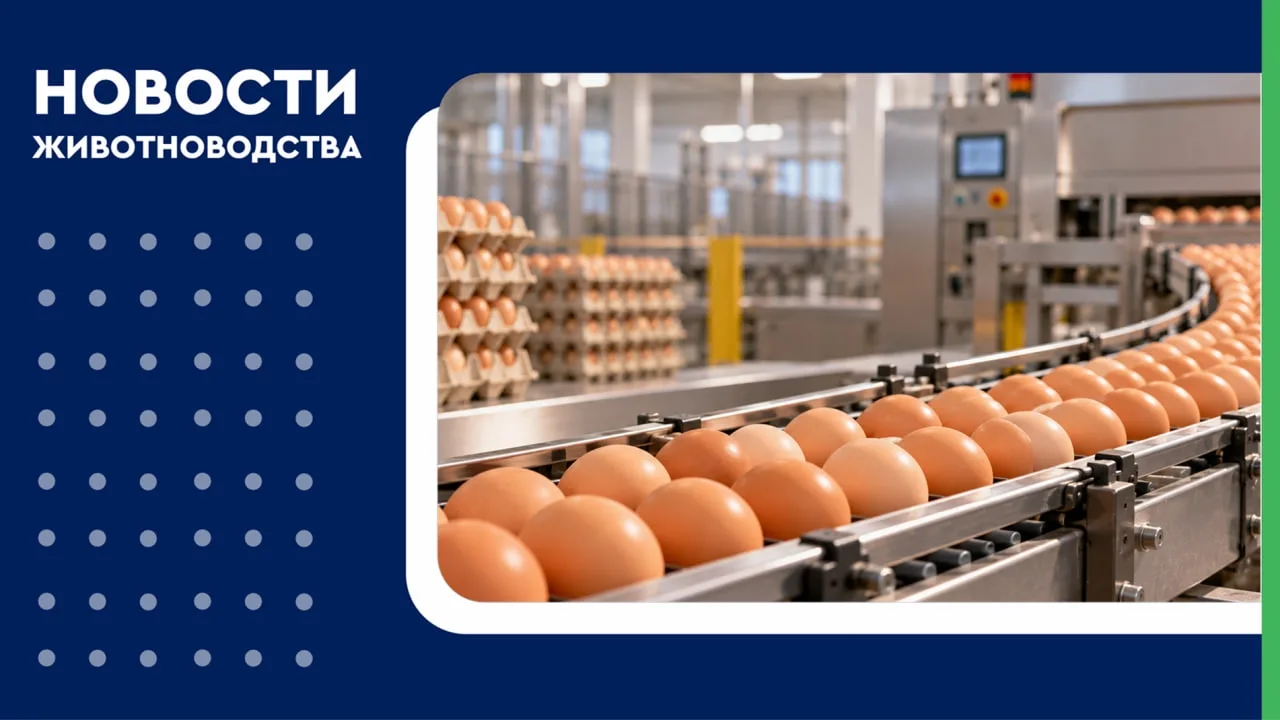 🥚 Производство яиц в России превысило 27 млрд штук