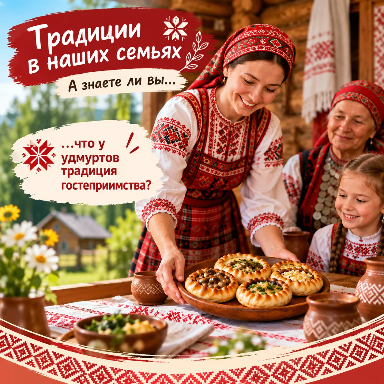 🌿 Традиции в наших семьях