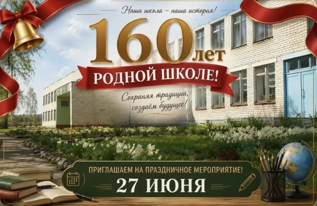 Друзья! 

27 июня в 16:00 в Парской школе — большой юбилей!

Наша школа — одна из старейших в Родник