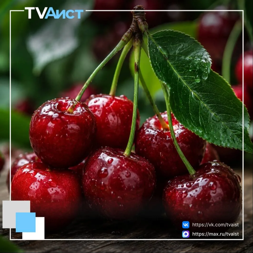 🍒 Сезон черешни в самом разгаре! 

Сладкая сочная летняя ягода не только радует вкусом, но и содерж