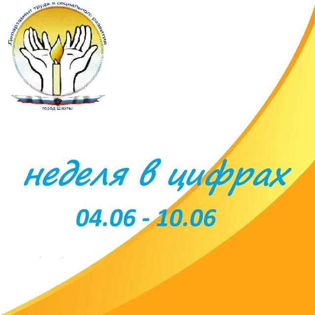 📣 Департаментом труда и социального развития Администрации города Шахты за период с 04.06.2026-10.0