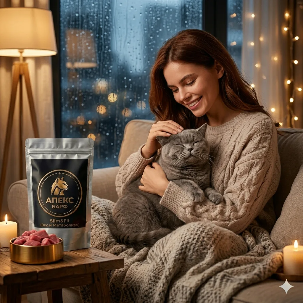 Твой личный «антидепрессант» в серый будний день 🌧️🐈