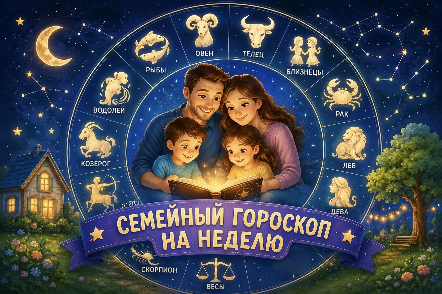 🌟СЕМЕЙНЫЙ ГОРОСКОП НА НЕДЕЛЮ🌟
