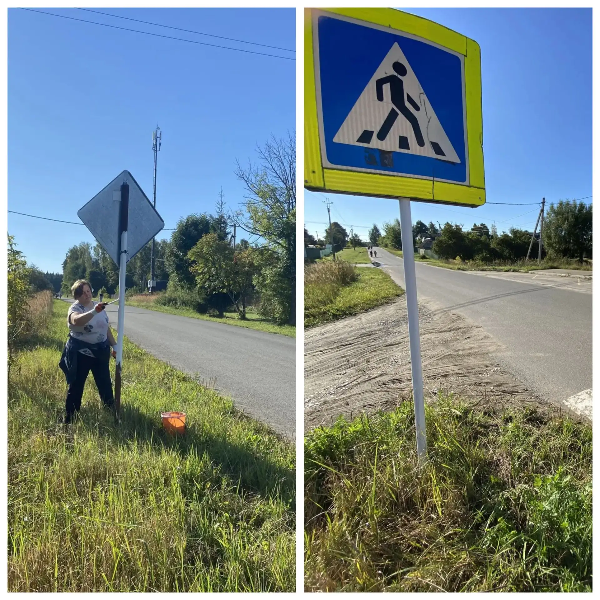 Сегодня  приняли участие в   уборке территории   в микрорайоне  Фаянсовая.