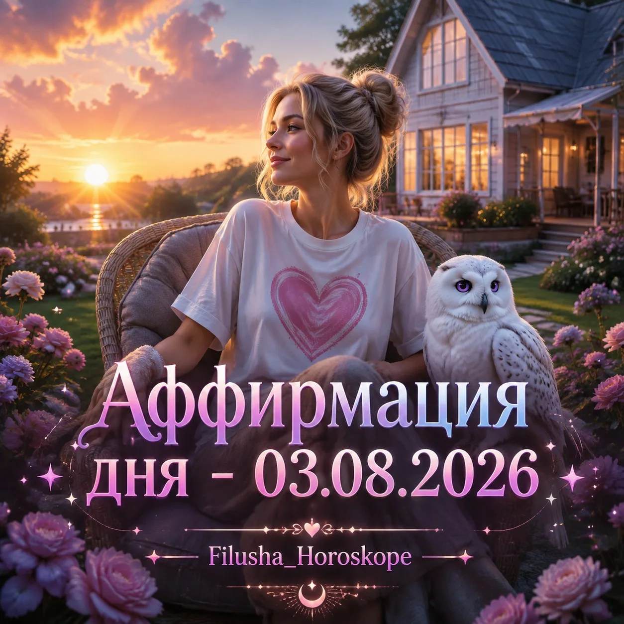✨Аффирмация дня - 03.08.2026✨