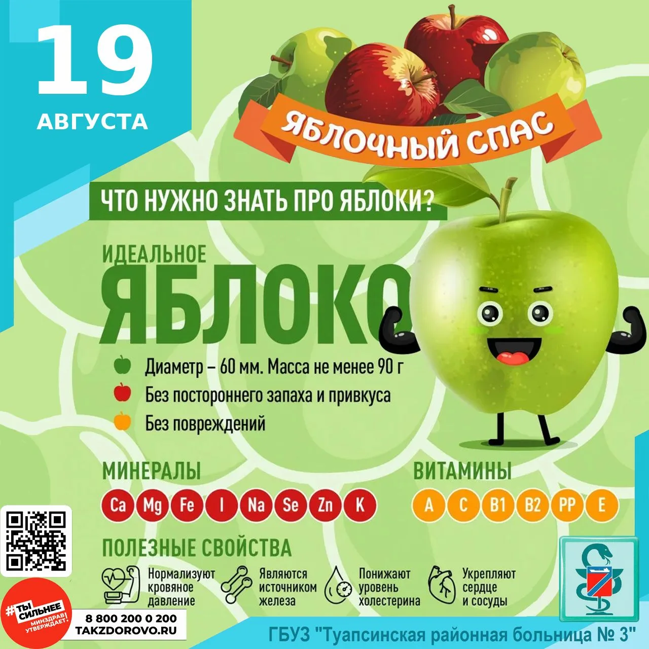 ЯБЛОКИ: ПЛЮСЫ И МИНУСЫ