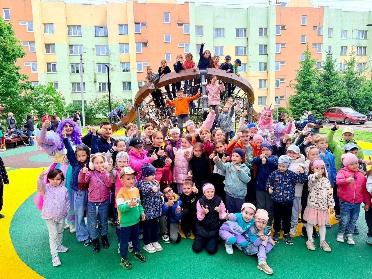 В Буграх забилось «Сердце города» — так назвали благоустроенное пространство на Полевой...