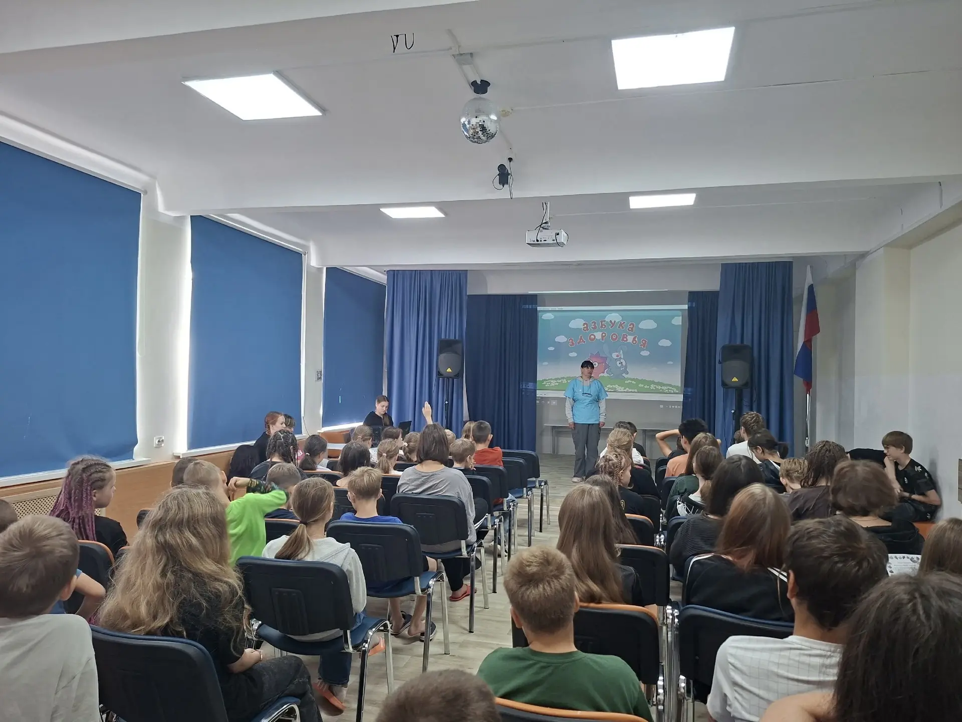 Сегодня для всех отрядов медицинский работник Косаревская Н.Г. провела санитарно-просве...