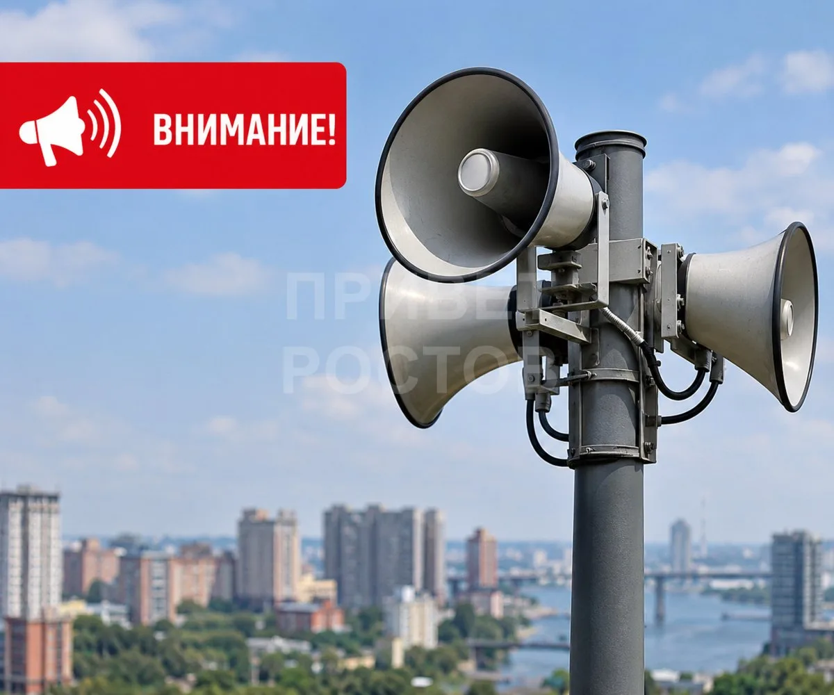 С 8 октября в Ростове сирены будут предупреждать о ракетной опасности