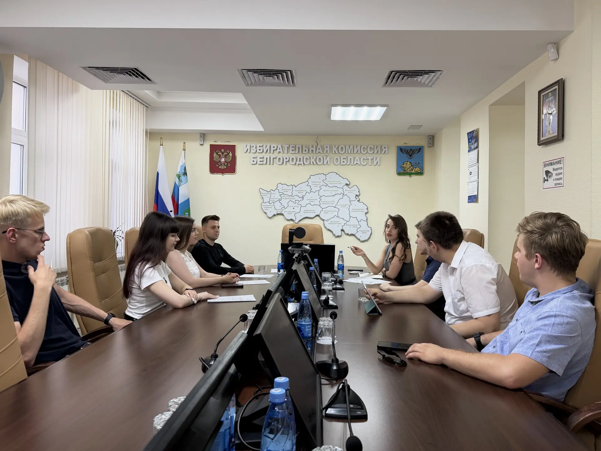 Состоялось заседание молодёжной избирательной комиссии Белгородской области.👥

Наши молодые коллеги