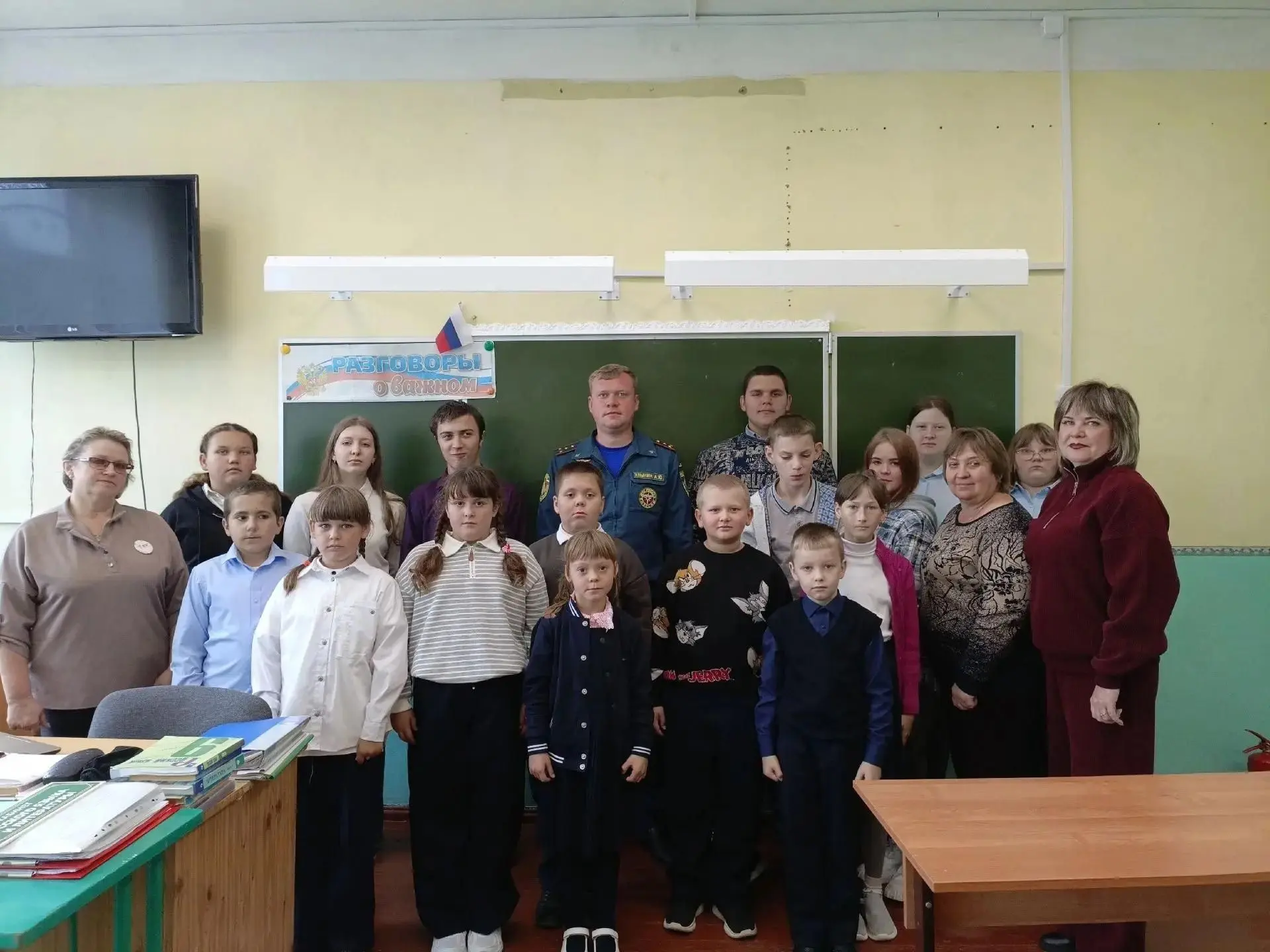 📌  В Краснодолинской школе прошла очень полезная встреча! С ребятами встретился старши...