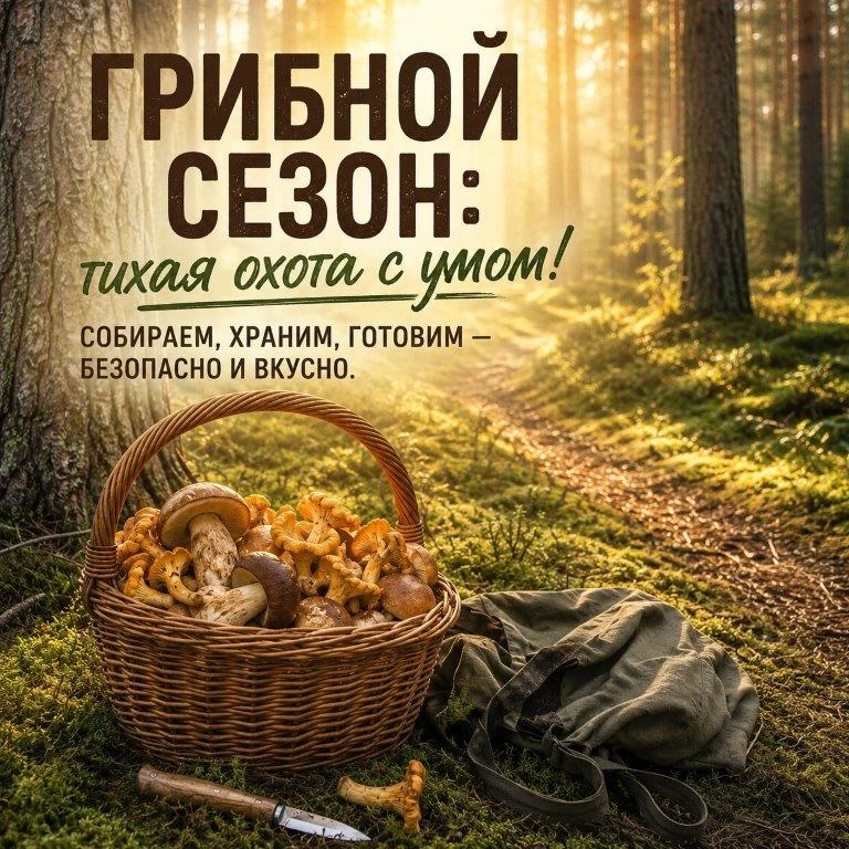 «Как собирать грибы безопасно»