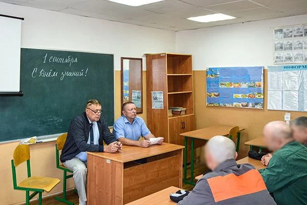 В исправительных учреждениях Тульской области состоялась торжественная линейка, посвяще...