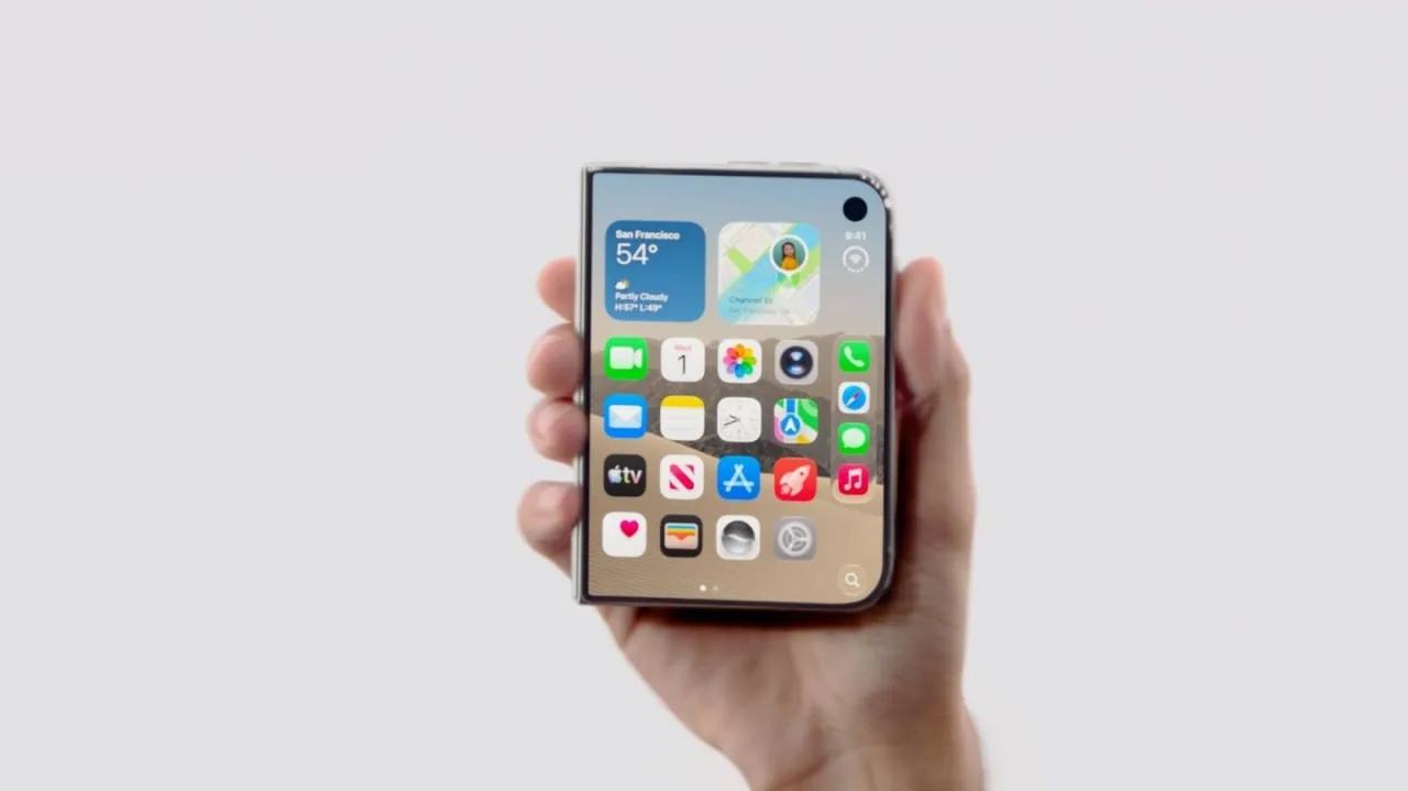 iPhone Duo — первый смартфон Apple c фронтальной камерой, спрятанной под экраном.