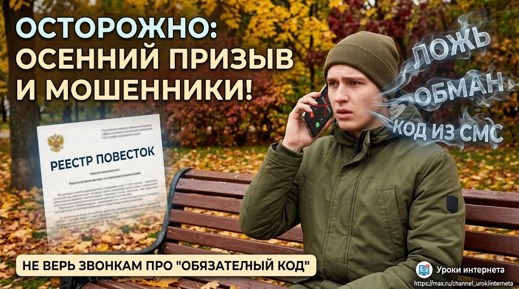 Начался осенний призыв — и мошенники тут же начали обзванивать призывников