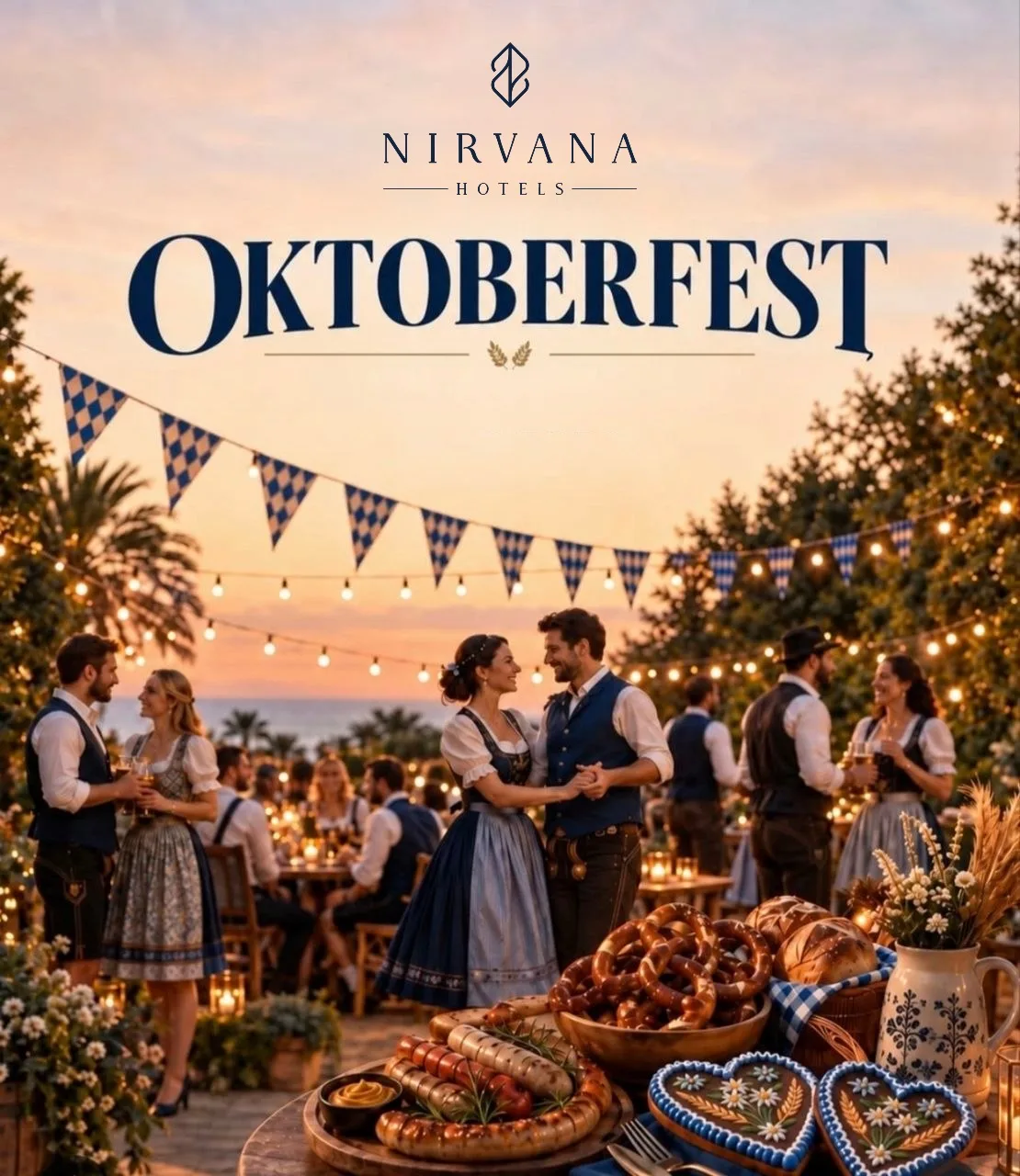 Турция встречает Октоберфест в Nirvana Hotels🇹🇷🥨