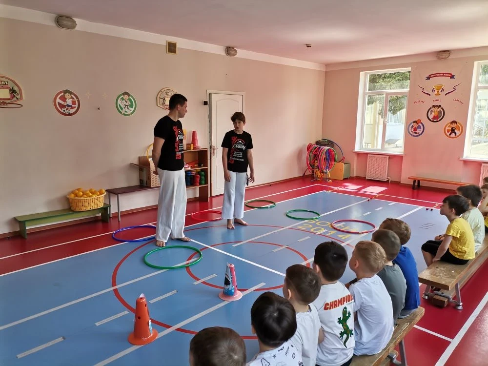 Сегодня в нашем детском саду состоялся увлекательный мастер‑класс по капоэйре! 
Ребята с огромным уд