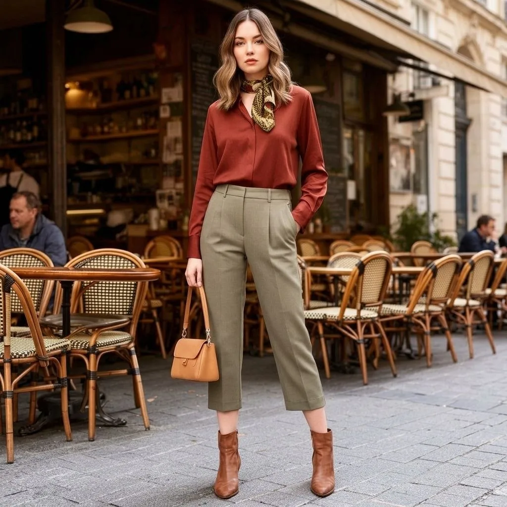 СОЧНОЕ СОЧЕТАНИЕ: ОЛИВКОВЫЙ🫒+ ТЕРРАКОТ🍊 от бренда Max Mara👆: