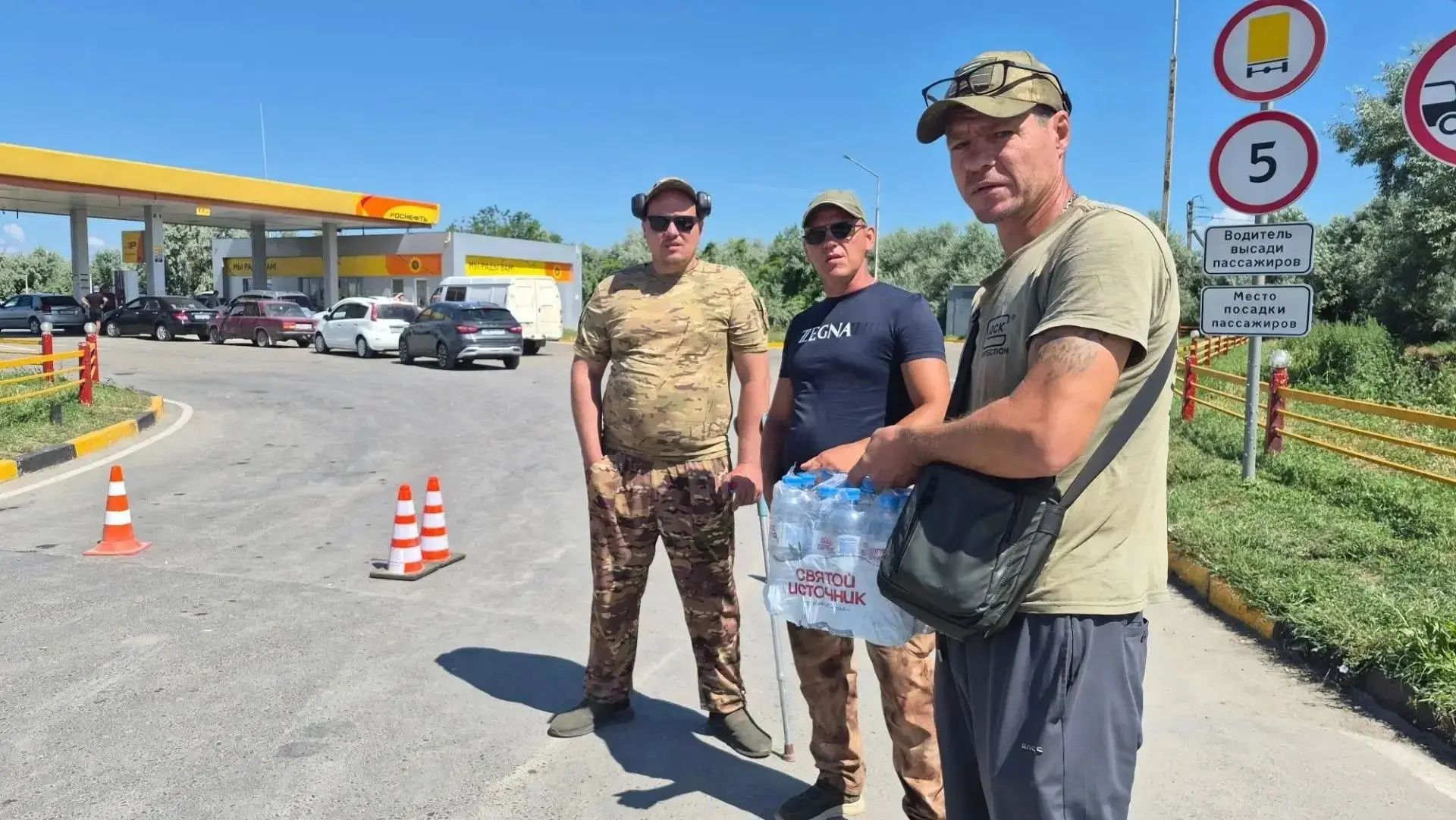 💪 Ветераны СВО помогают регулировать ситуацию на АЗС Темрюкского района