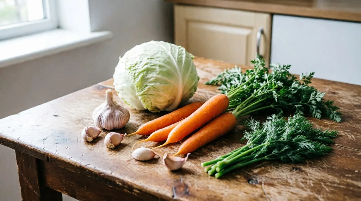 🥬 Квашеная капуста с укропом и чесноком – "классика" и рядом не стояла: идеальна для г...