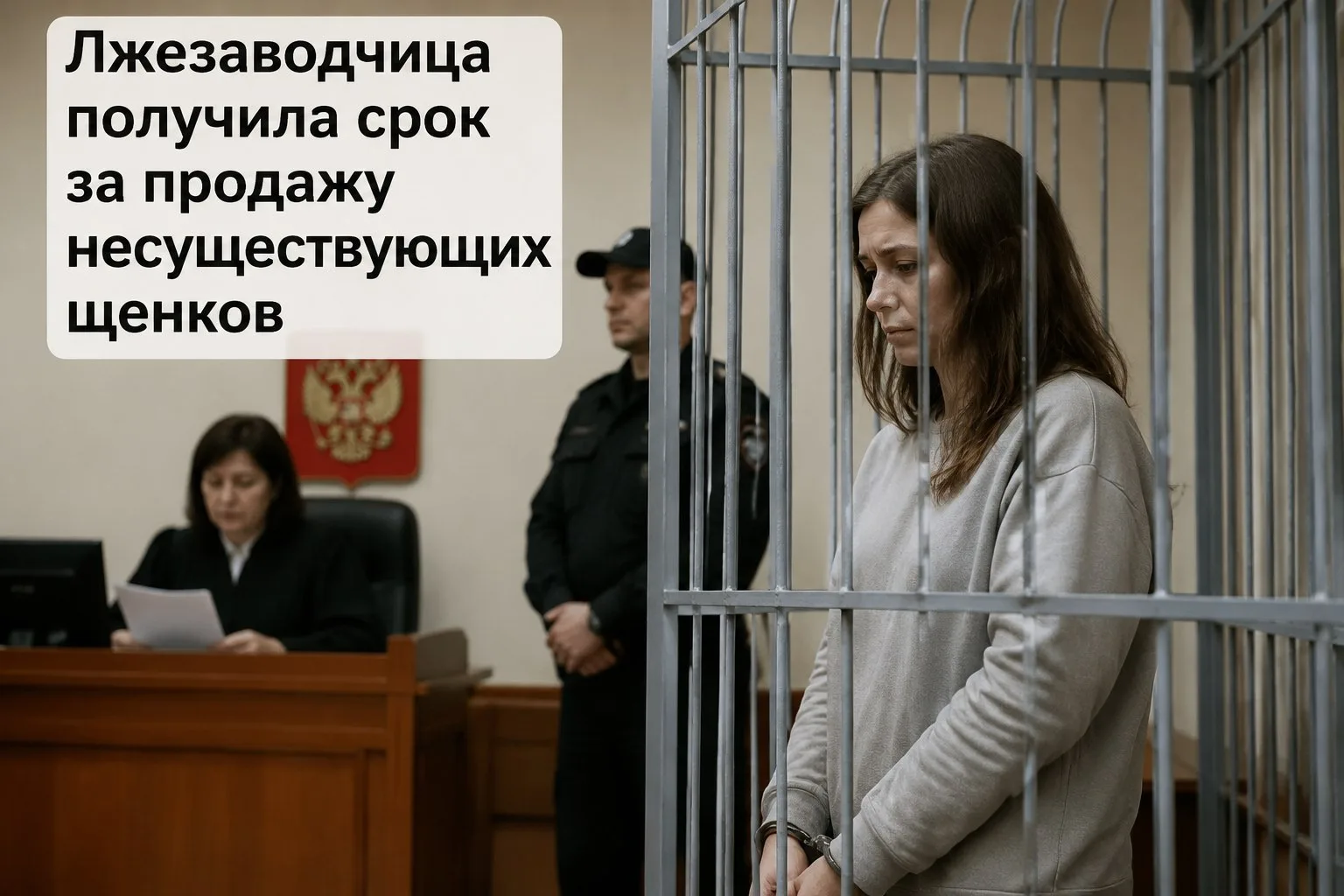 ⚖️Лжезаводчица в Шпаковском округе получила срок за продажу несуществующих щенков

В Шпаковском окру