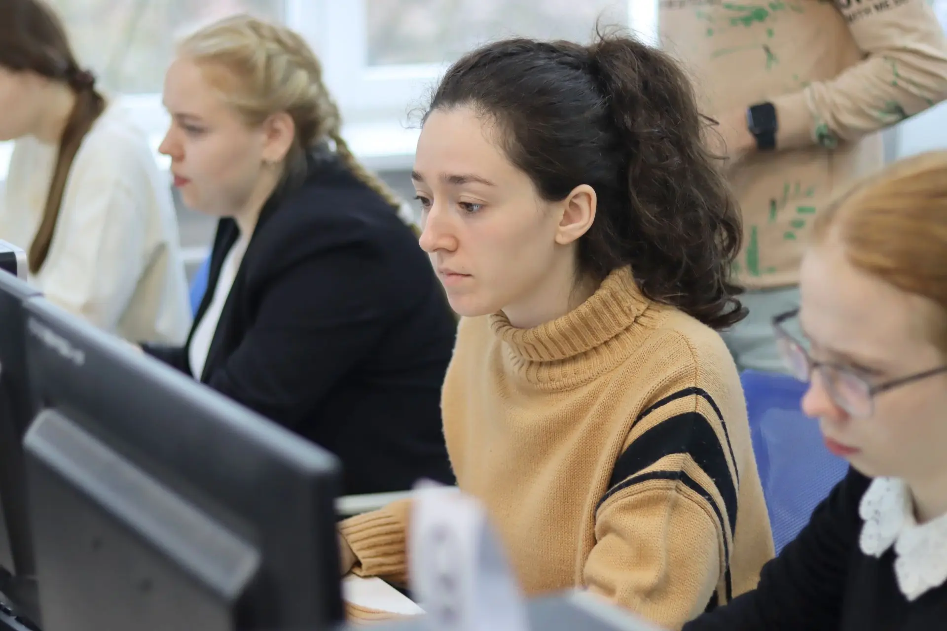Тест на учителя 👩‍🏫✅  Четверокурсники восьми факультетов прошли масштабное тестирование по педагогик
