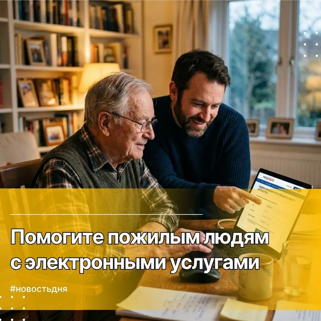 Расскажите своим пожилым родственникам о возможности получения мер социальной поддержки...