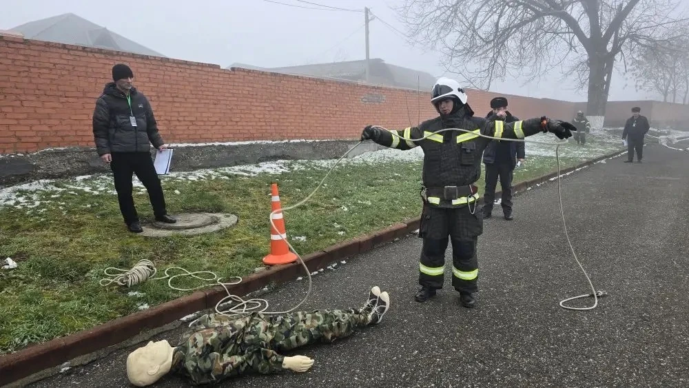 В ГБПОУ ЧПТК прошёл последний этап состязаний по компетенции Пожарная безопасность. Самые лучшие сту