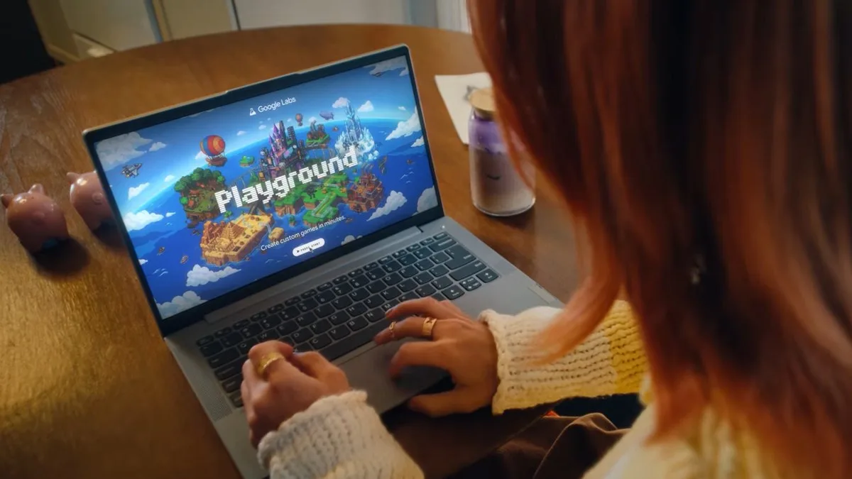 🔵 Google открыла Playground — платформу для создания игр по текстовому описанию