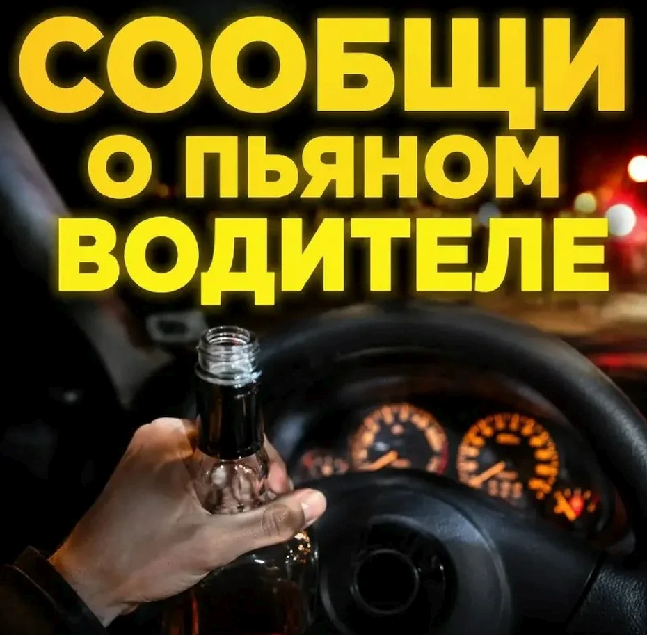 🚨 «Сообщи о пьяном водителе!»