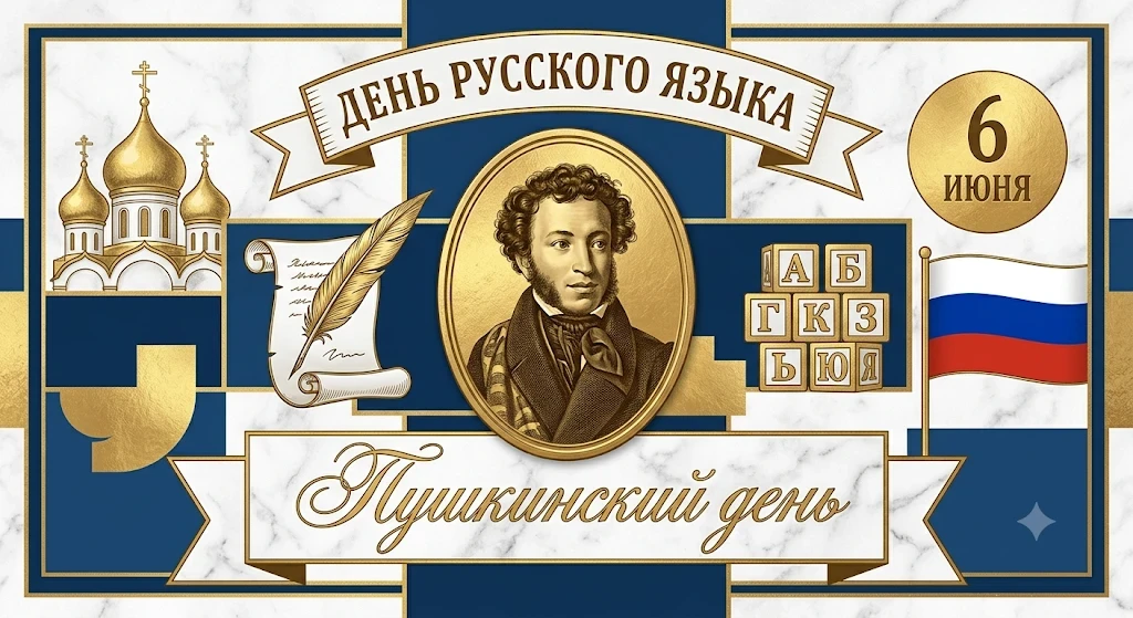 📚 Уважаемые кореновцы! Поздравляю с Днём русского языка! 🇷🇺