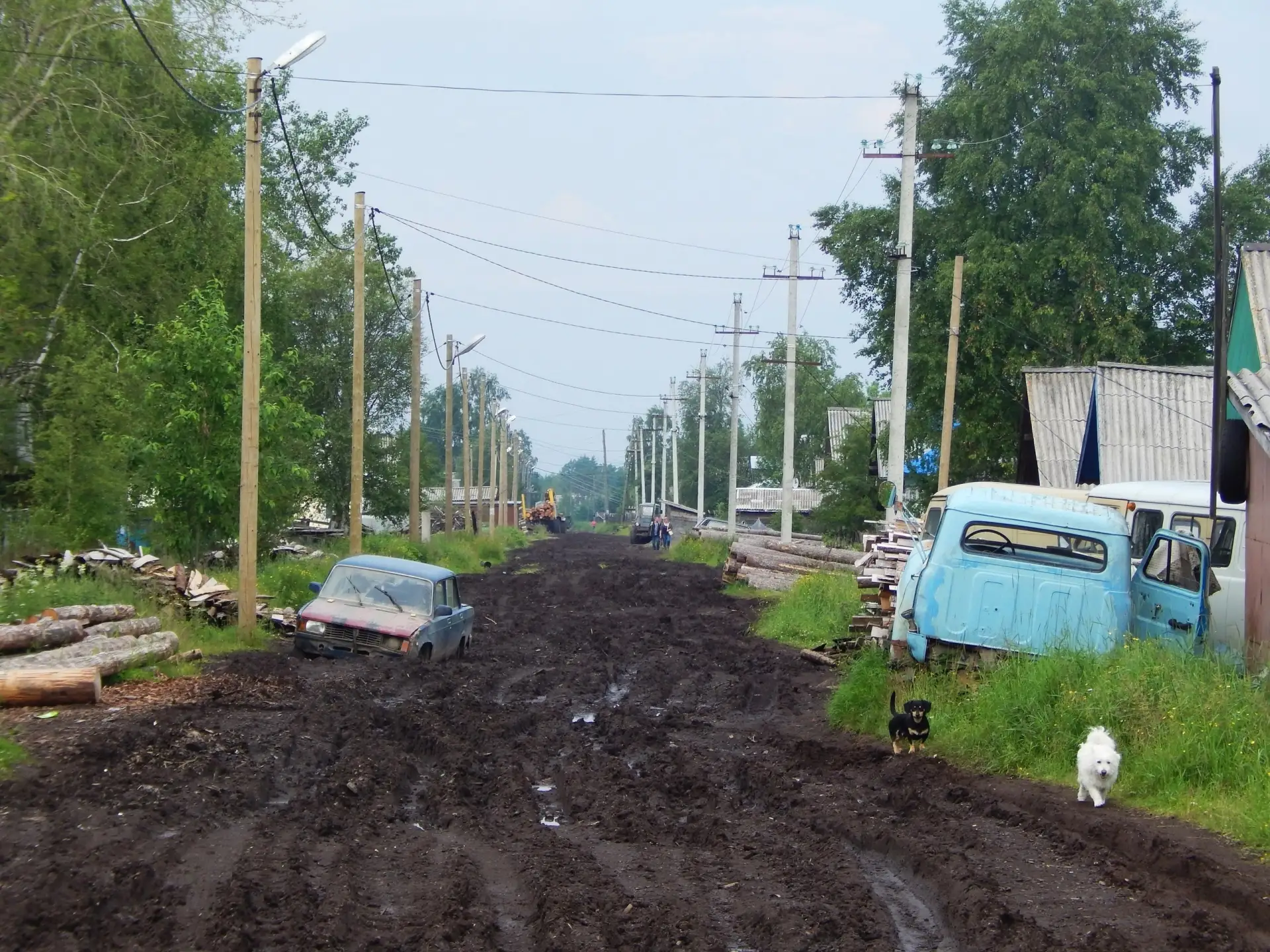 Суровые реалии русского севера.