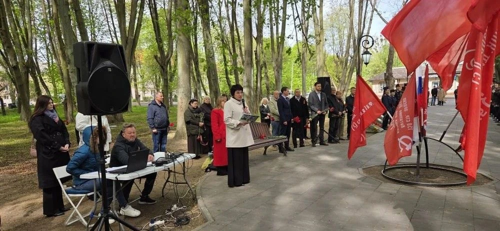 Вечная память и вечная слава Героям!  8 мая на Аллее Славы на улице Ленинградской состоялся Патриоти