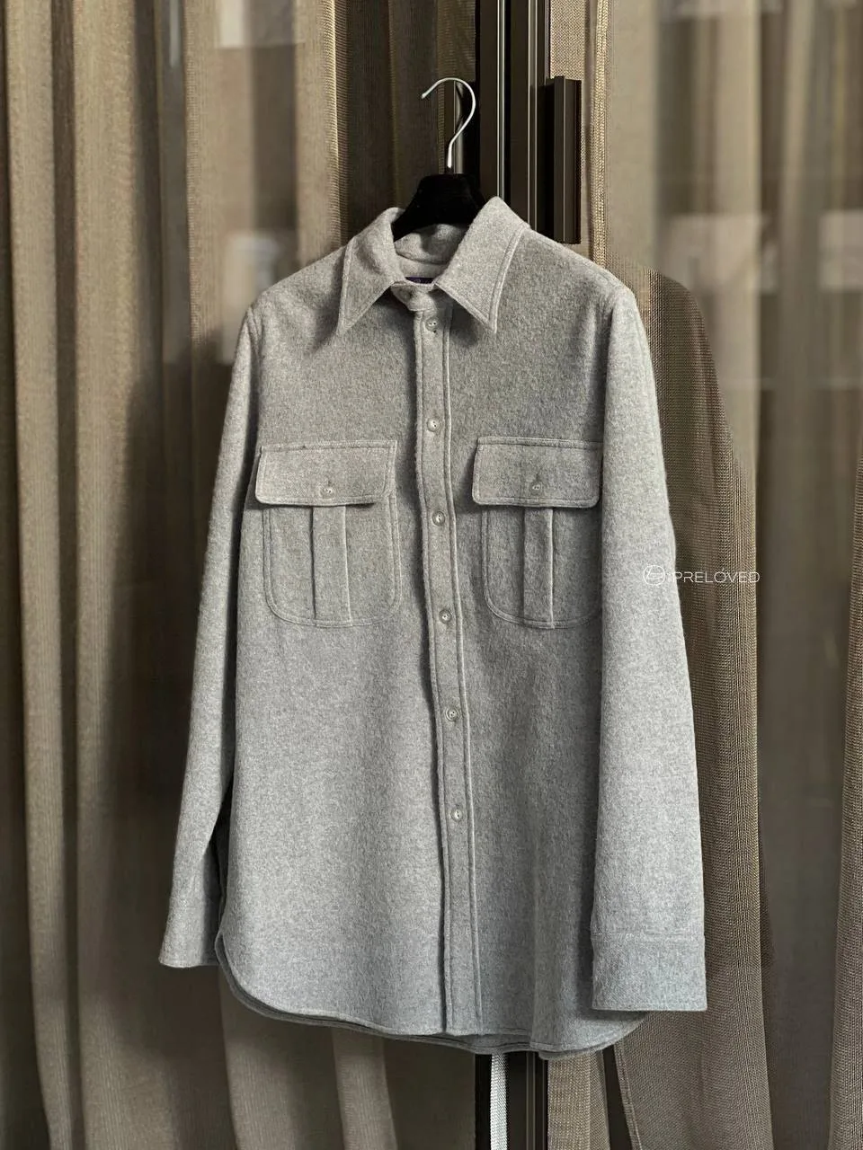 Кашемировая рубашка Ralph Lauren в идеальном состоянии. Маркировка М.