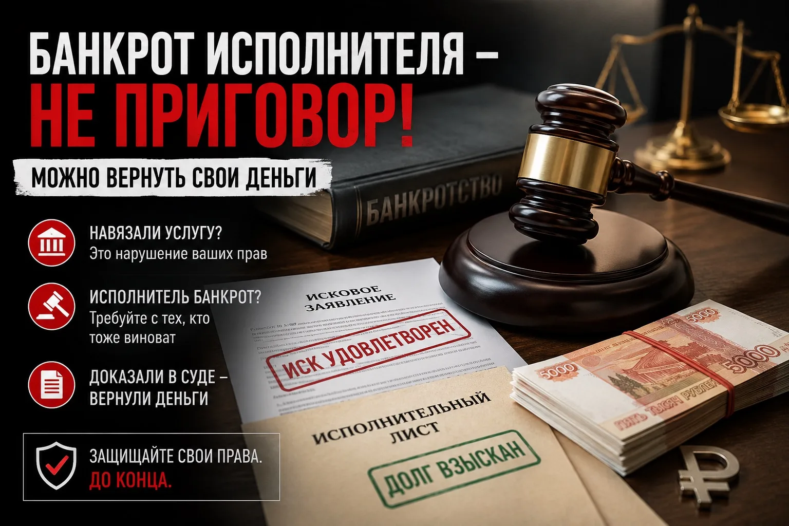 Что делать, если исполнитель услуги оказался банкротом? Разберем на реальном примере.

Клиенту навяз
