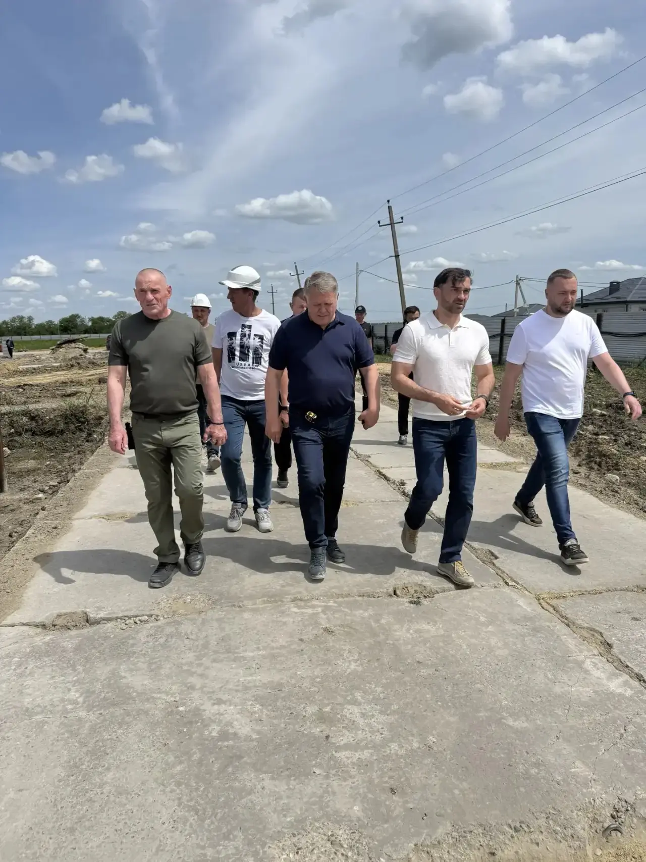Вместе с Ивановым Алексеем Юрьевичем и ведущими специалистами @gk_usi осмотрели ход стр...