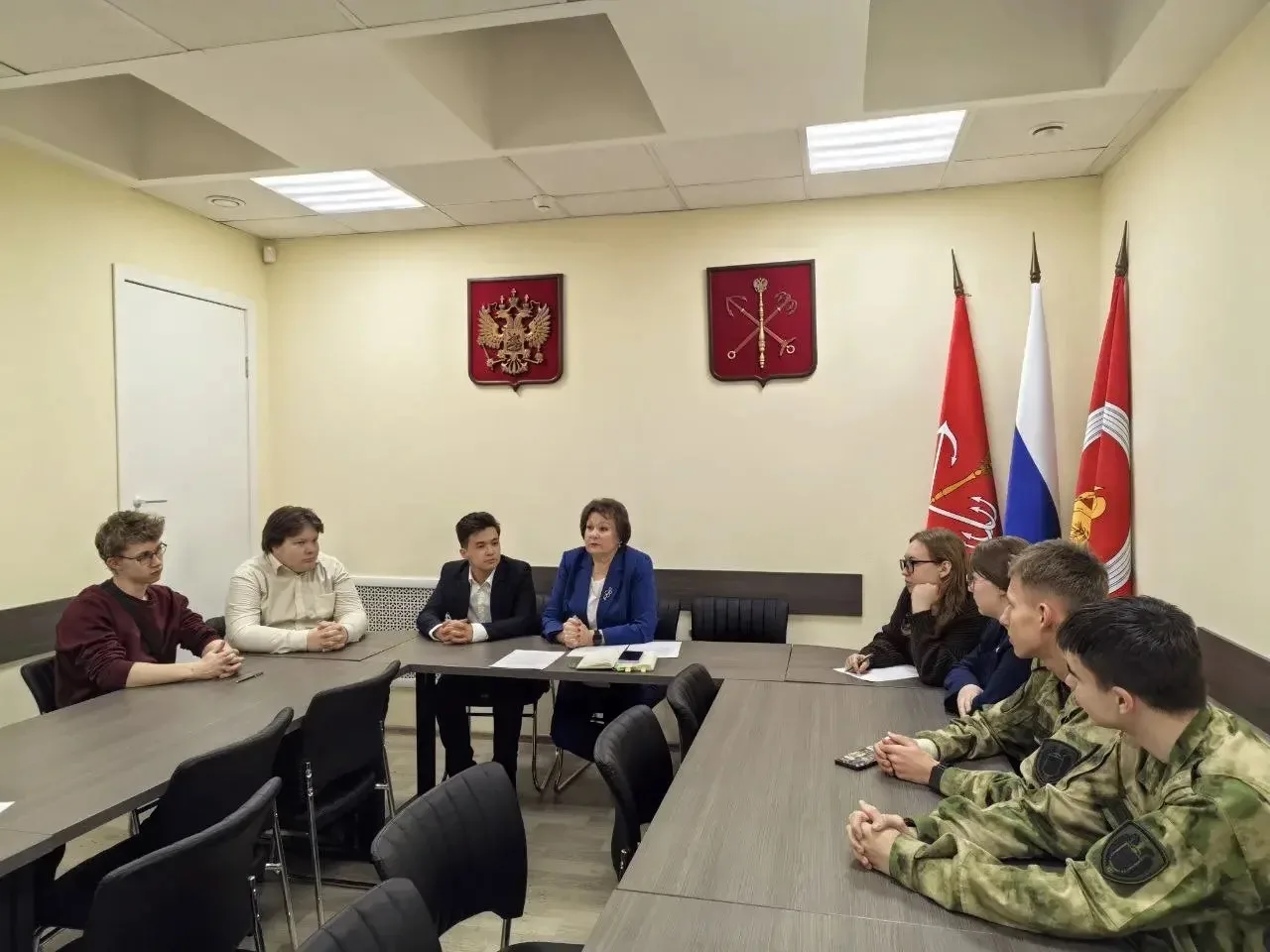 Ученицы 11а класса, Кузнецова Виктория и Заремба Яна, приняли участие в установочной вс...