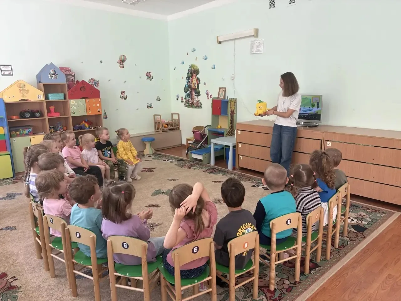 ☀️В МБОУ гимназии №2 (дошкольное отделение, здание № 5) Подошла к концу «Неделя полезных продуктов».