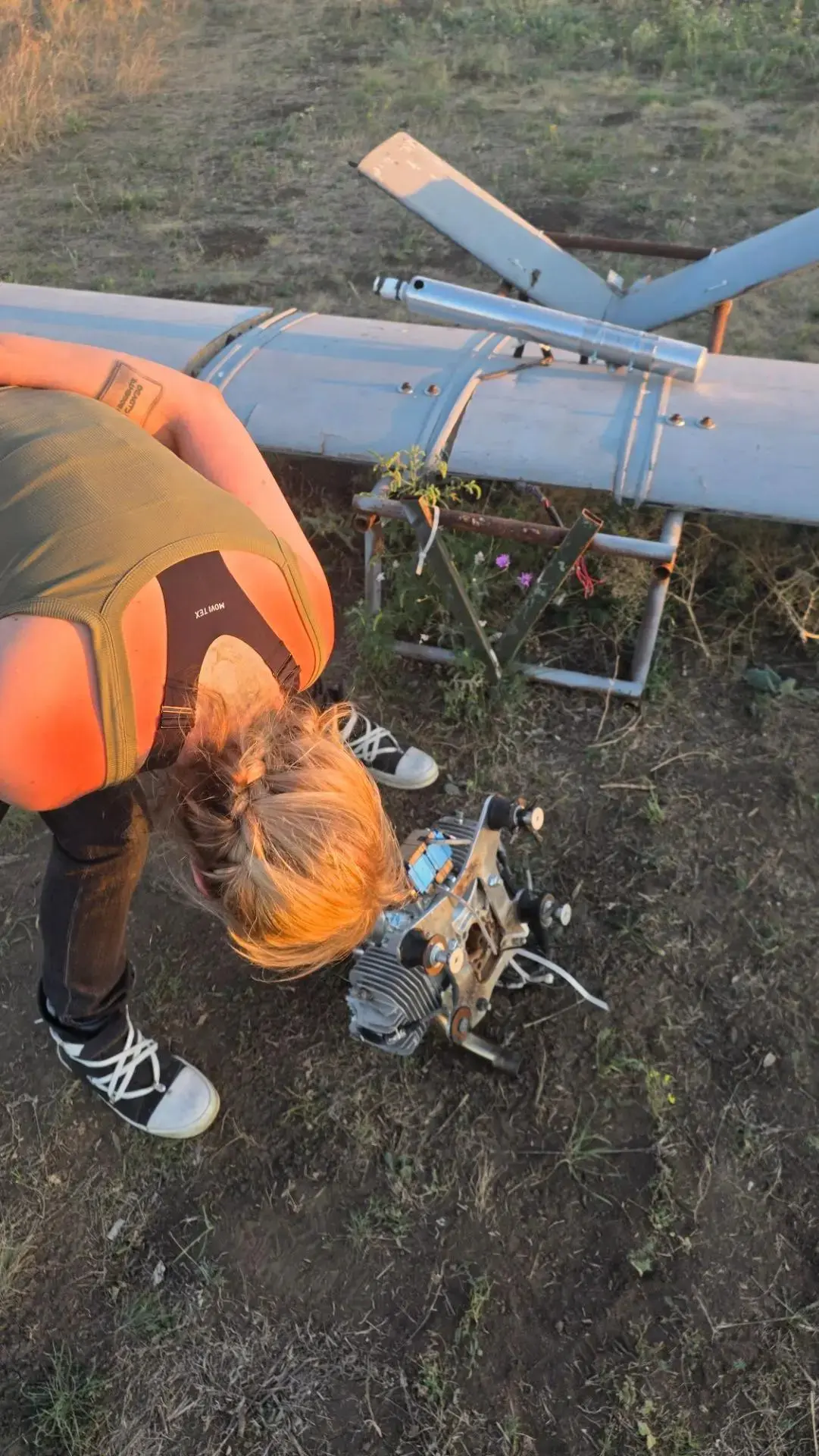 Один из недолетевших до цели на трассе Новороссия Ан-196 "Лютый" упал целёхоньким, но п...