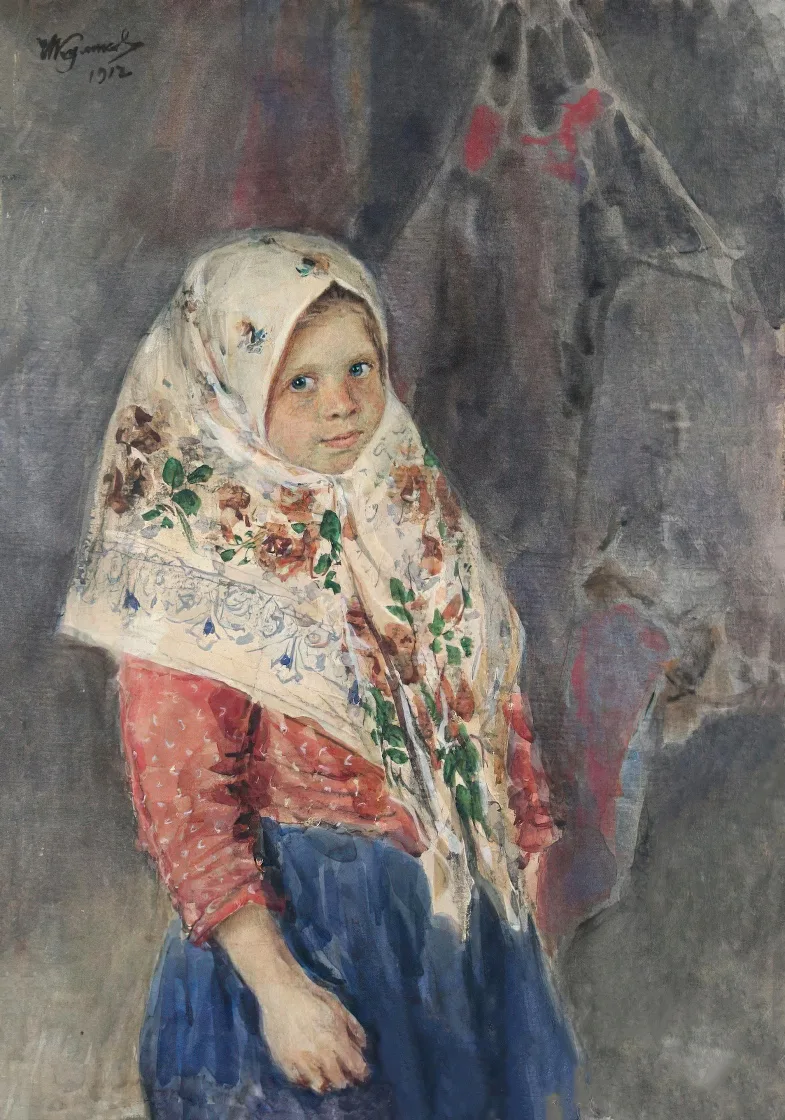 Куликов Иван Семенович (1875-1941)
«Настька», 1912. Акварель
Ульяновский областной художественный му
