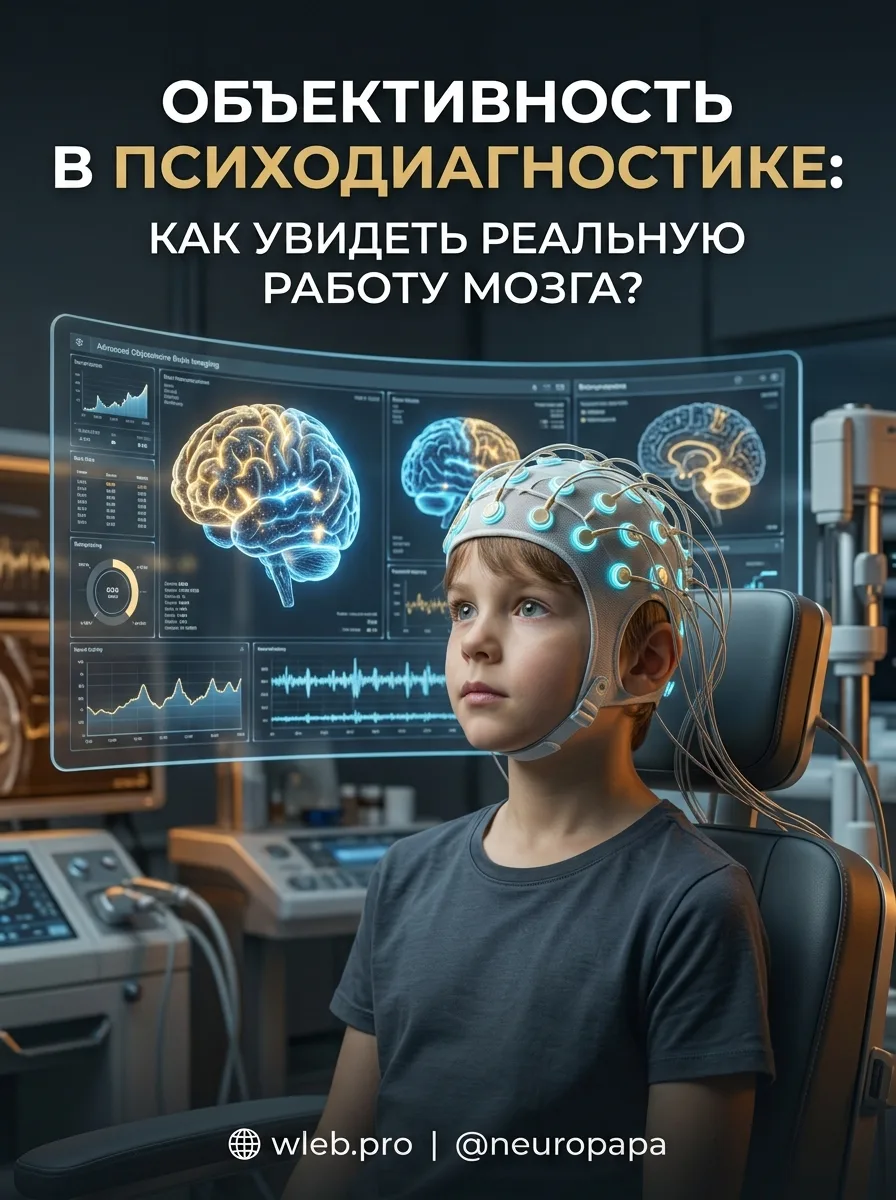 Объективность в психодиагностике: как увидеть реальную работу мозга? 🧠⚡️