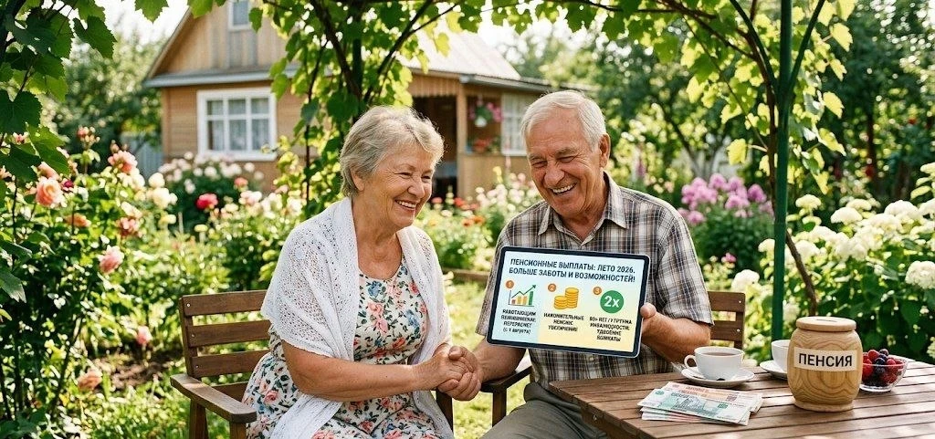 💰 Летом 2026 года ряд пенсионных выплат будет увеличен