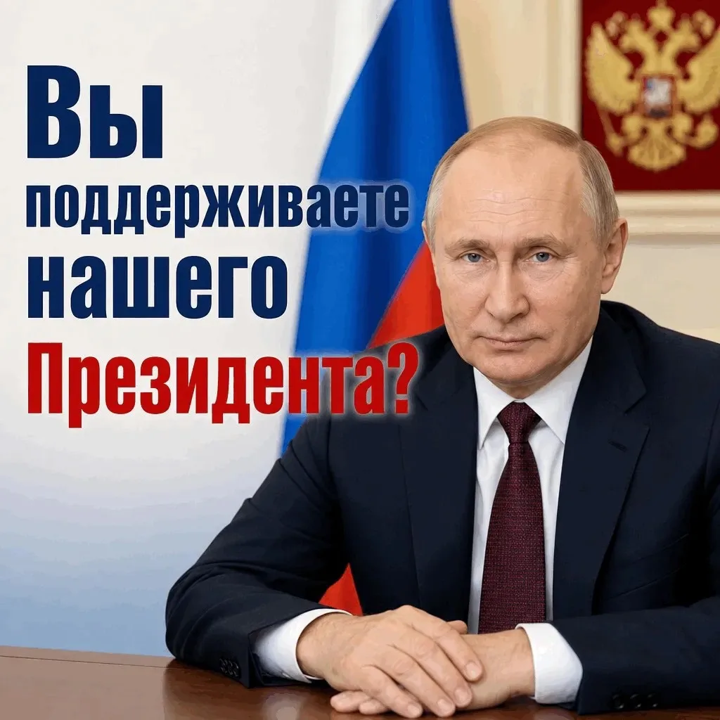 Вы поддерживаете нашего президента?