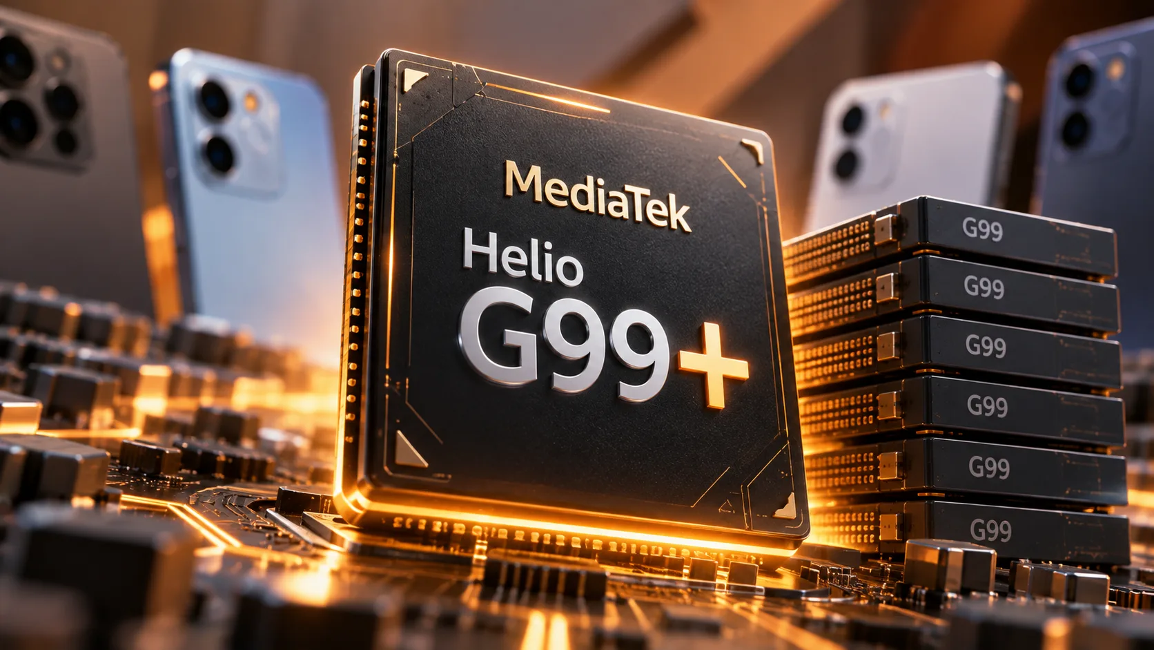 😅 MediaTek снова обновила Helio G99 — теперь он с плюсиком