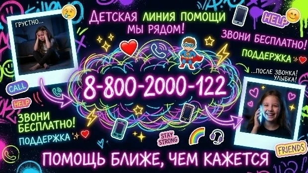 Что рассказать детям о телефоне доверия в начале учебного года? 🤔
