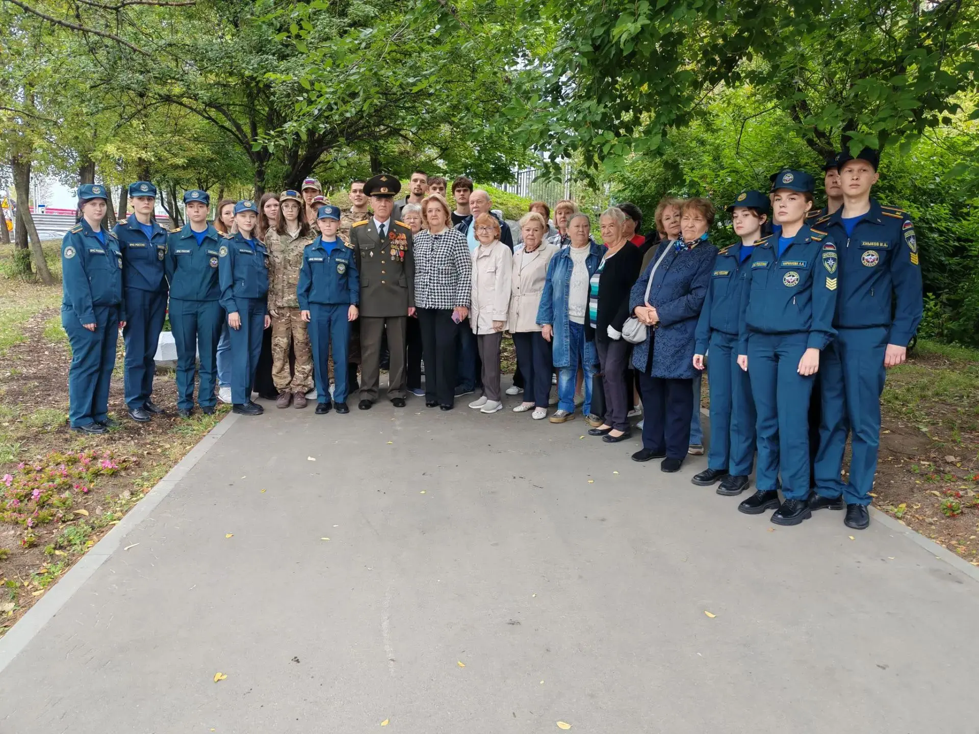 В Обручевском районе прошла памятная акция у ДОТа на улице Обручева