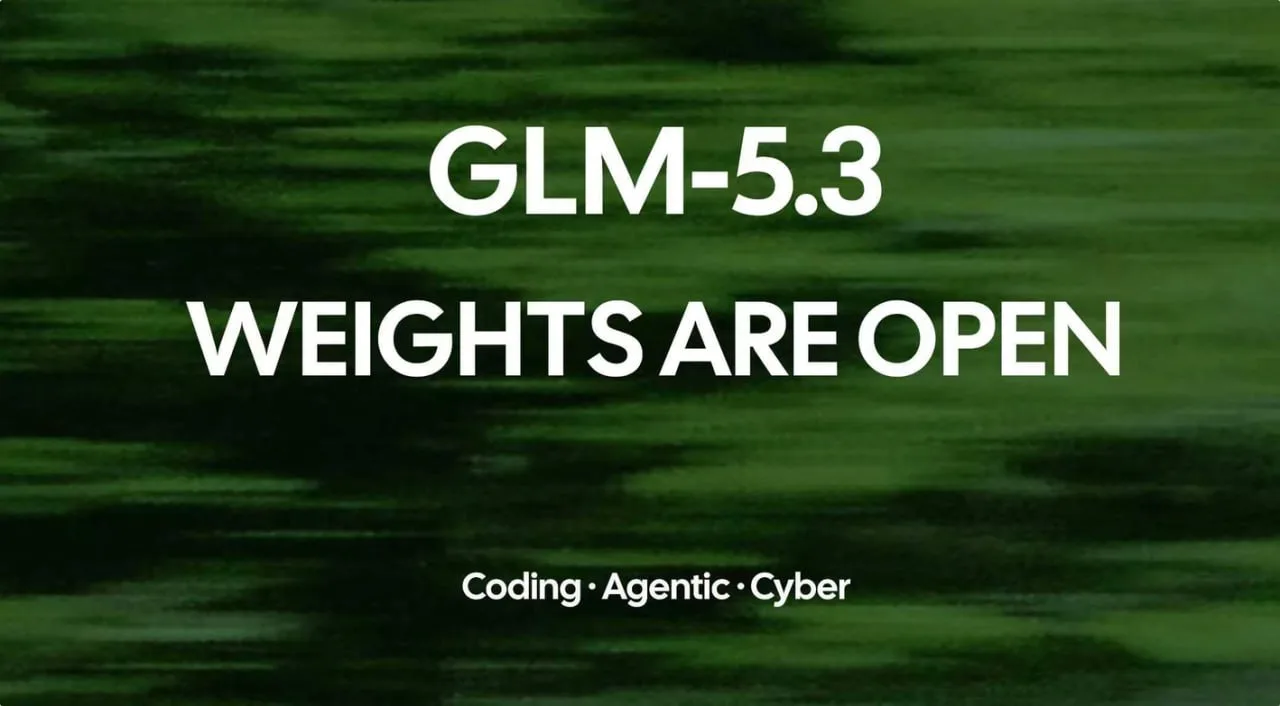 GLM-5.3 теперь имеет открытый доступ к весам. Наша наиболее мощная модель для агентског...